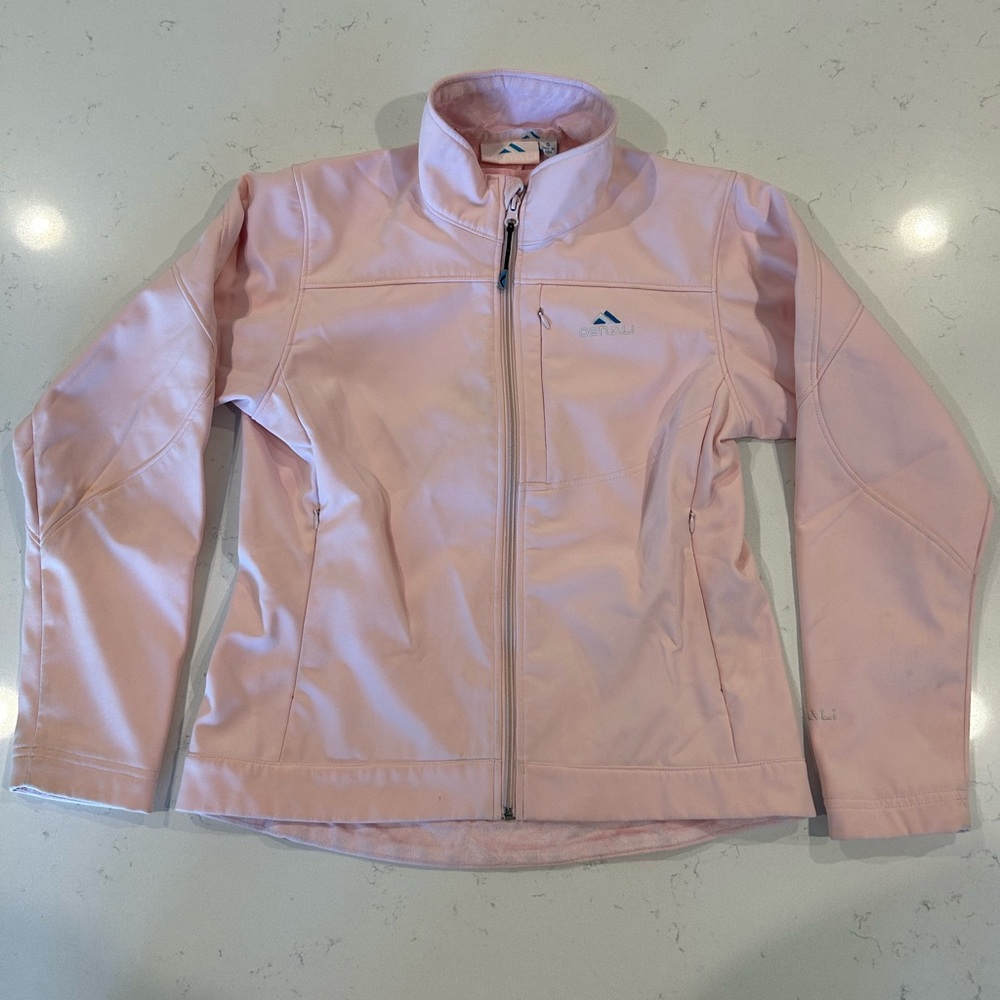 Denali Pink Softshell Jacket, Kids S